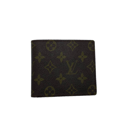LOUIS VUITTON 二つ折り財布 メンズ F 茶系【中古】