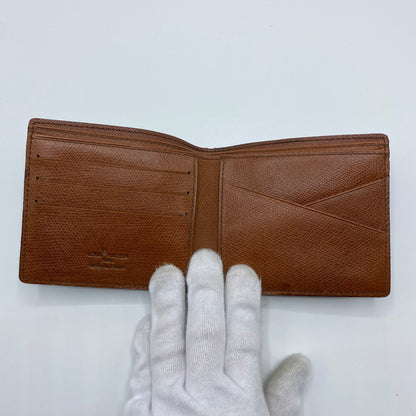 LOUIS VUITTON 二つ折り財布 メンズ F 茶系【中古】