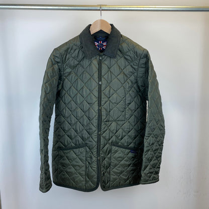 LAVENHAM キルティングブルゾン メンズ L カーキ系【中古】