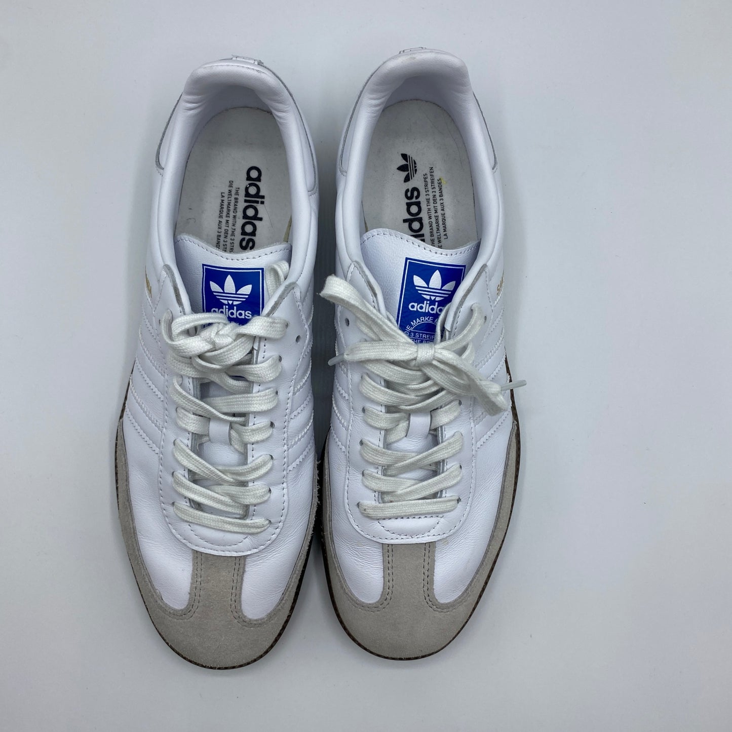 adidas SAMBA OG メンズ 28.5cm 白系【中古】