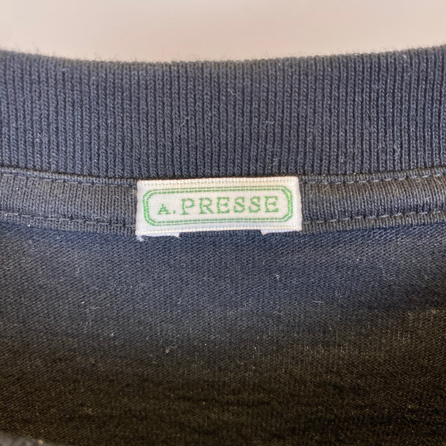 A.PRESSE 半袖Tシャツ メンズ L 黒系【中古】