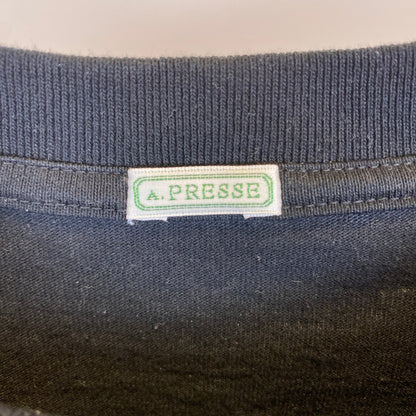 A.PRESSE 半袖Tシャツ メンズ L 黒系【中古】