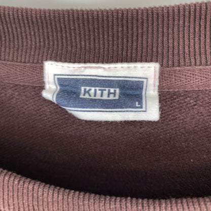 KITH クルーネックスウェット メンズ L 茶系【中古】