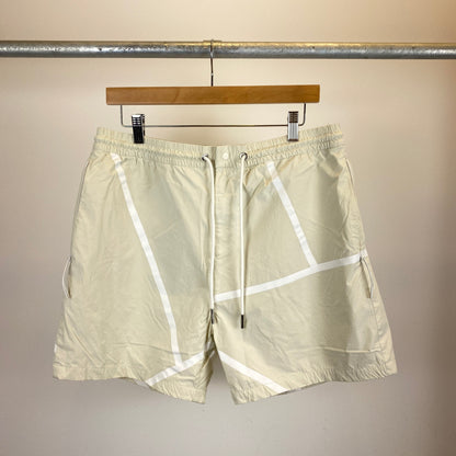 KITH ナイロンショーツ メンズ L 白系【中古】