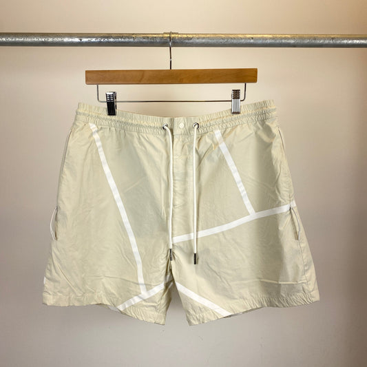 KITH ナイロンショーツ メンズ L 白系【中古】
