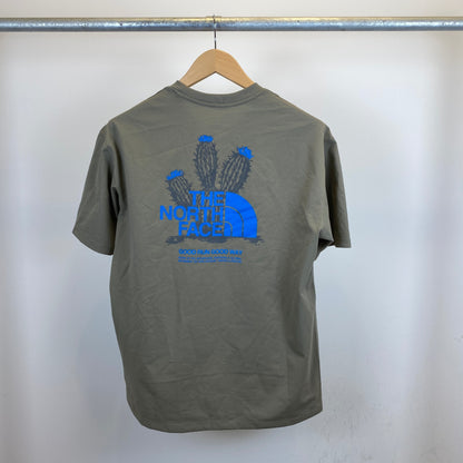 THE NORTH FACE 半袖Tシャツ メンズ L カーキ系【中古】