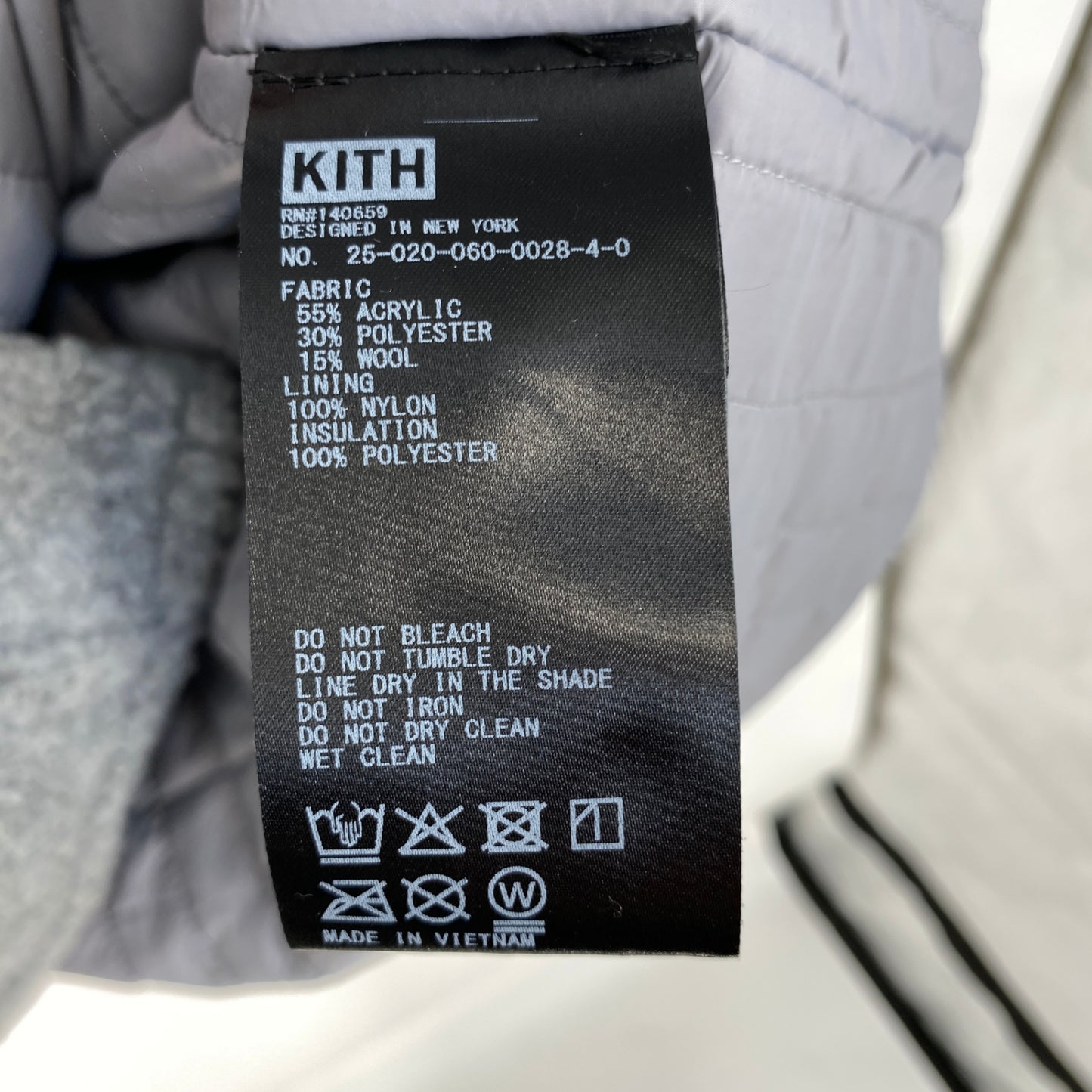 KITH ボアブルゾン メンズ L グレー系【中古】