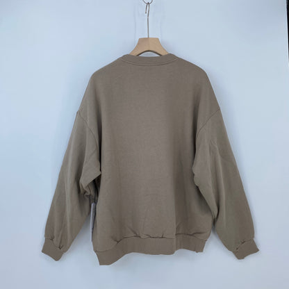 alo クルーネックスウェット メンズ L ベージュ系【中古】