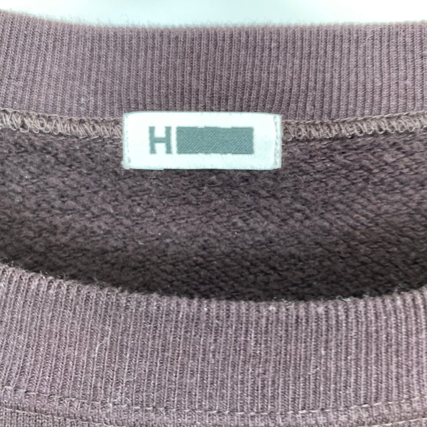 H BEAUTY ＆ YOUTH クルーネックスウェット メンズ XL 茶系【中古】
