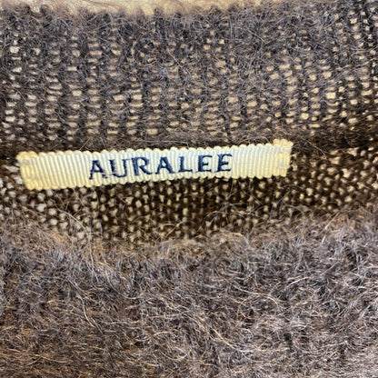 AURALEE モヘアニット メンズ XL 茶系【中古】