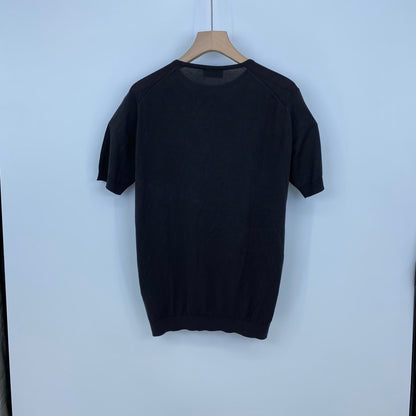 JOHN SMEDLEY 半袖クルーネックニット メンズ L 茶系【中古】