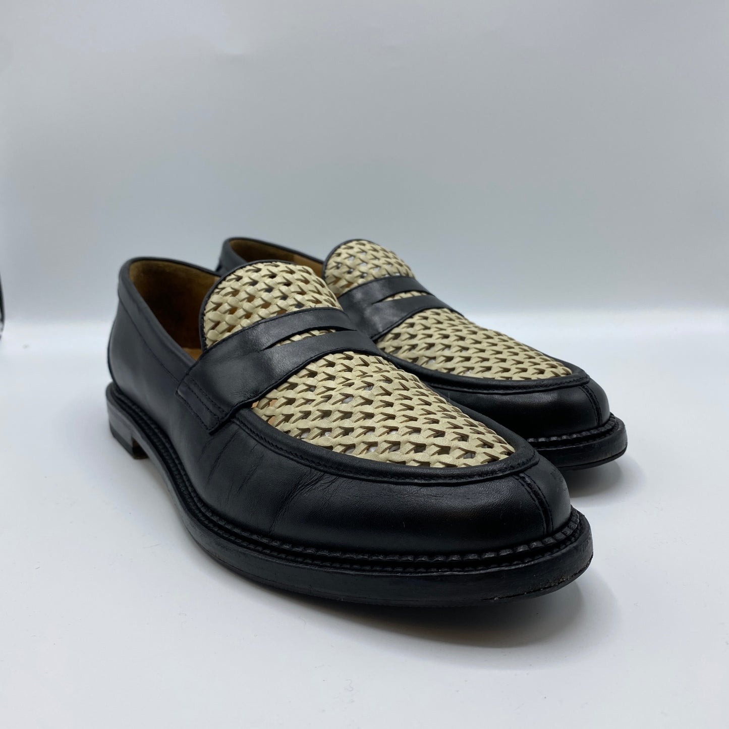 AIME LEON DORE コインローファー メンズ 27.5cm 黒系【中古】