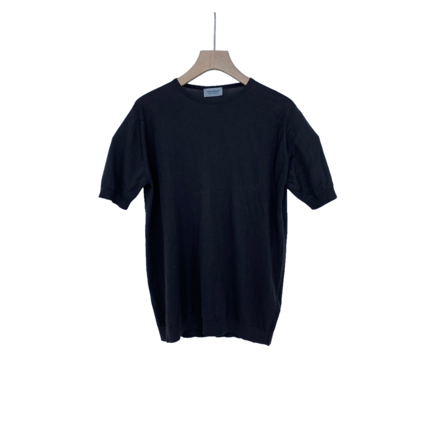 JOHN SMEDLEY 半袖クルーネックニット メンズ L 茶系【中古】