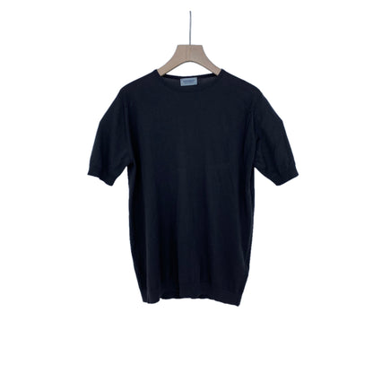 JOHN SMEDLEY 半袖クルーネックニット メンズ L 茶系【中古】