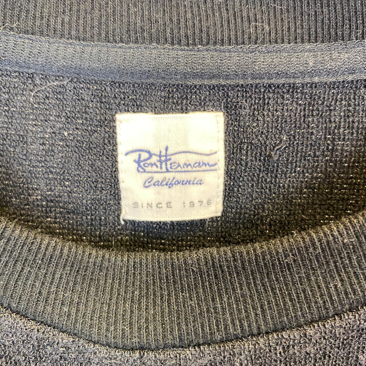 Ron Herman 半袖パイルTシャツ メンズ L 黒系【中古】