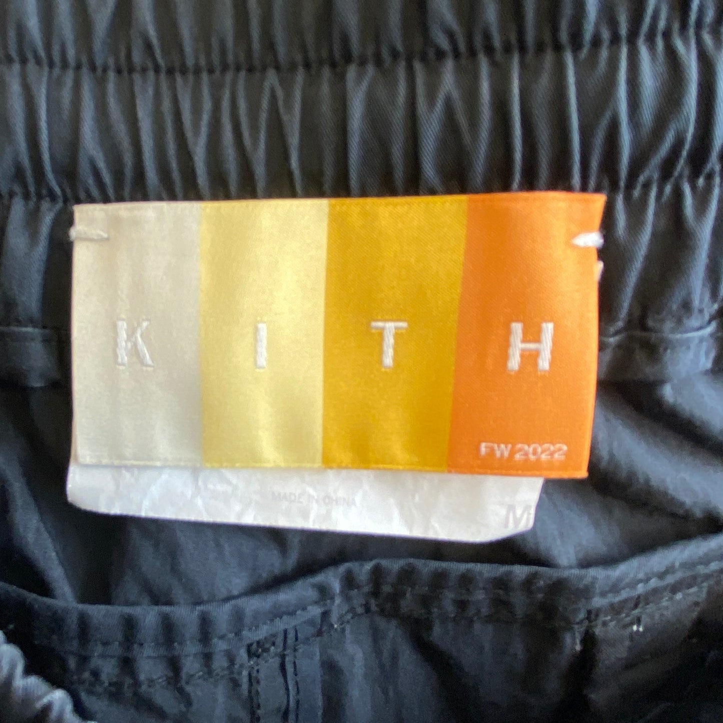 KITH カーゴパンツ メンズ M 黒系【中古】