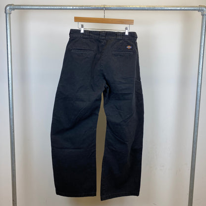 MONKEY TIME カーブパンツ メンズ XL 黒系【中古】