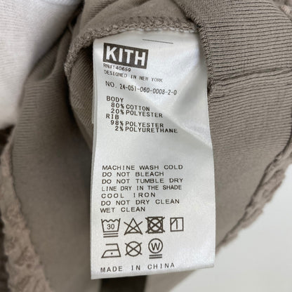 KITH 半袖ニットポロ メンズ L ベージュ系【中古】