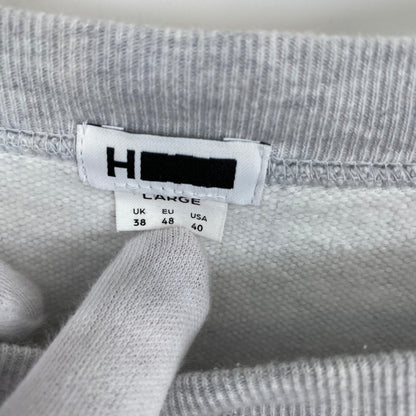 H BEAUTY ＆ YOUTH クルーネックスウェット メンズ L グレー系【中古】