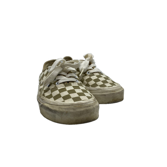 VANS authentic レディーズ 23.5cm カーキ系【中古】