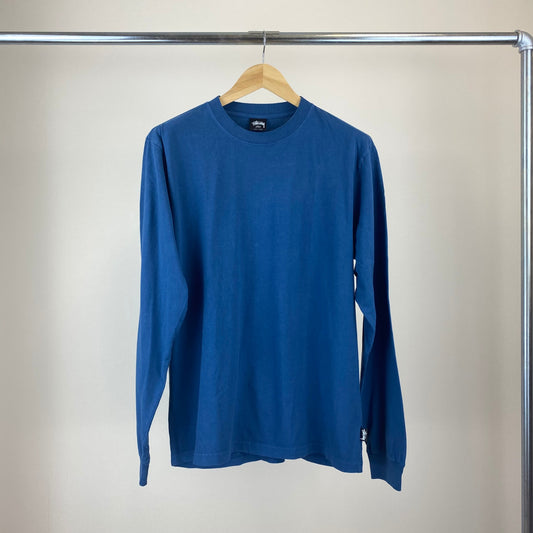 STUSSY ロンT メンズ L 青系【中古】