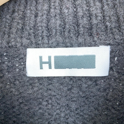 H BEAUTY ＆ YOUTH ニットブルゾン メンズ L 黒系【中古】