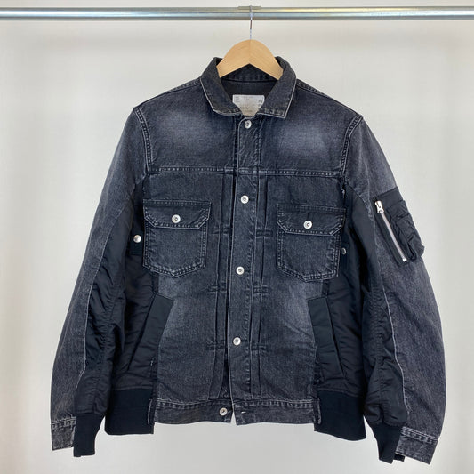 SACAI ブルゾン L 黒系【中古】