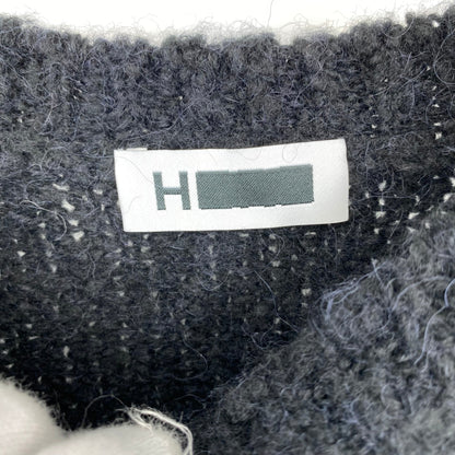 H BEAUTY ＆ YOUTH クルーネックニット メンズ L 黒系【中古】