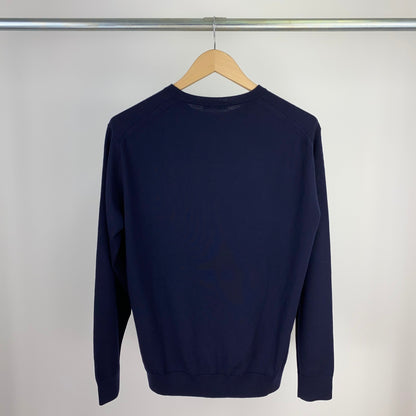 UNITED ARROWS 長袖ニット メンズ L 紺系【中古】