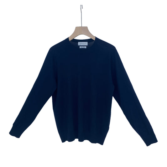 TOMORROW LAND クルーネックハイゲージニット メンズ M 紺系【中古】
