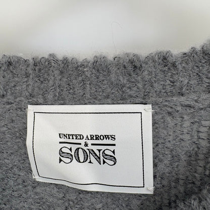 UNITED ARROWS & SONS クルーネックニット メンズ XL グレー系【中古】