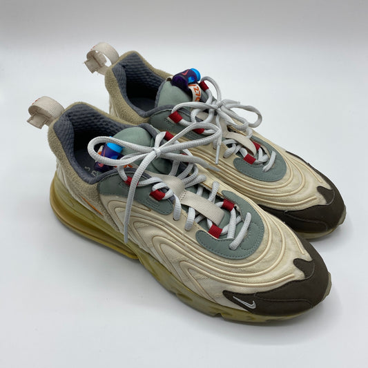 NIKE TRAVIS SCOTT AIR MAX 270 REACT CACTUS TRAIL スニーカー メンズ 28cm ベージュ系【中古】