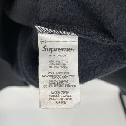 SUPREME Crest Crewneck メンズ L 黒系【中古】