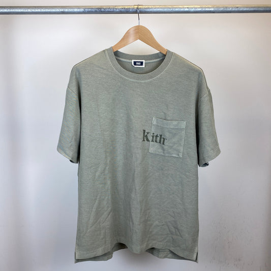 KITH 半袖Tシャツ メンズ M 緑系【中古】