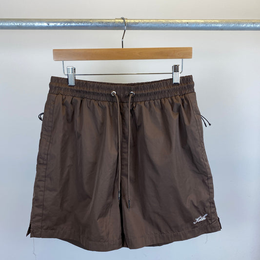 KITH ナイロンショーツ メンズ M 茶系【中古】