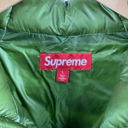 Supreme ダウンジャケット メンズ L 緑系【中古】