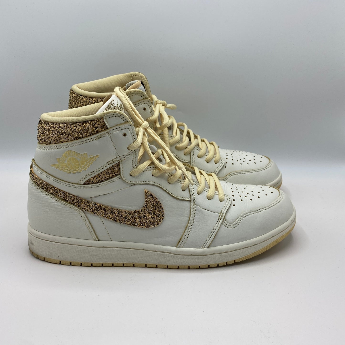 NIKE AIR JORDAN 1 メンズ 28cm ベージュ系【中古】