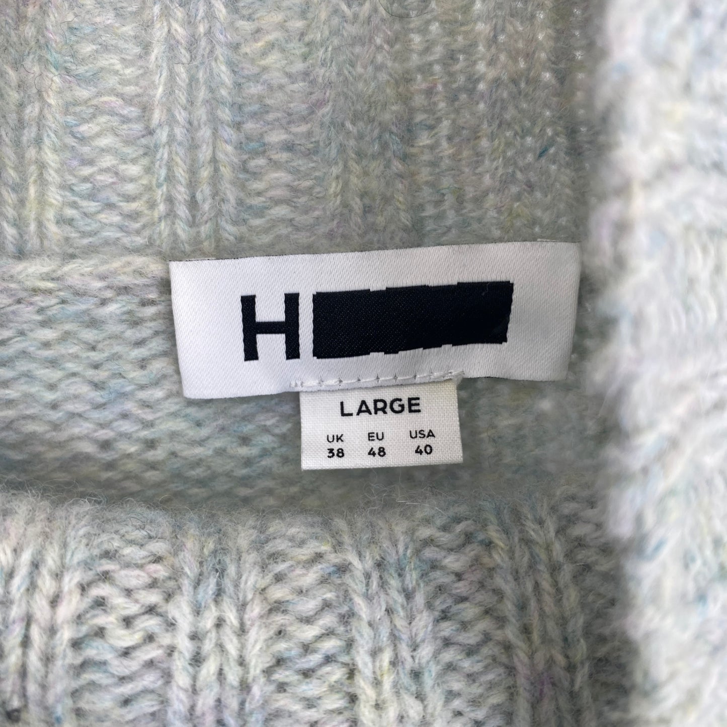 H BEAUTY ＆ YOUTH タートルネックニット メンズ L グレー系【中古】
