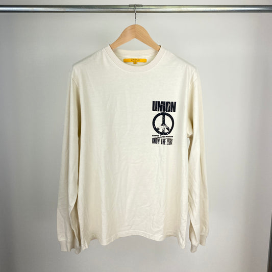 UNION ロンT メンズ L 白系【中古】