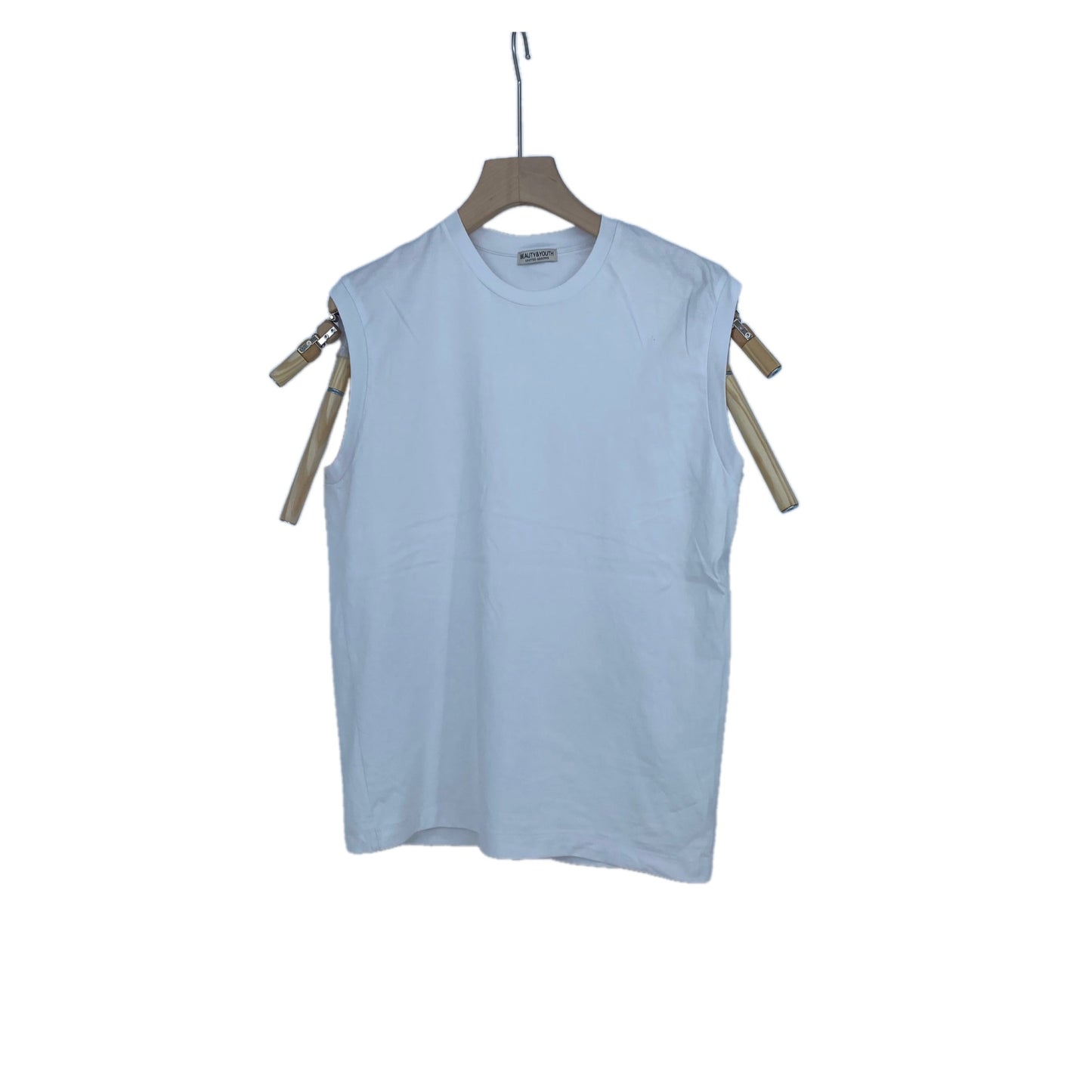 BEAUTY&YOUTH UNITED ARROWS ノースリーブシャツ メンズ L 白系【中古】