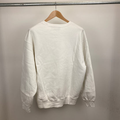 SUPREME small box crewneck メンズ L 白系【中古】