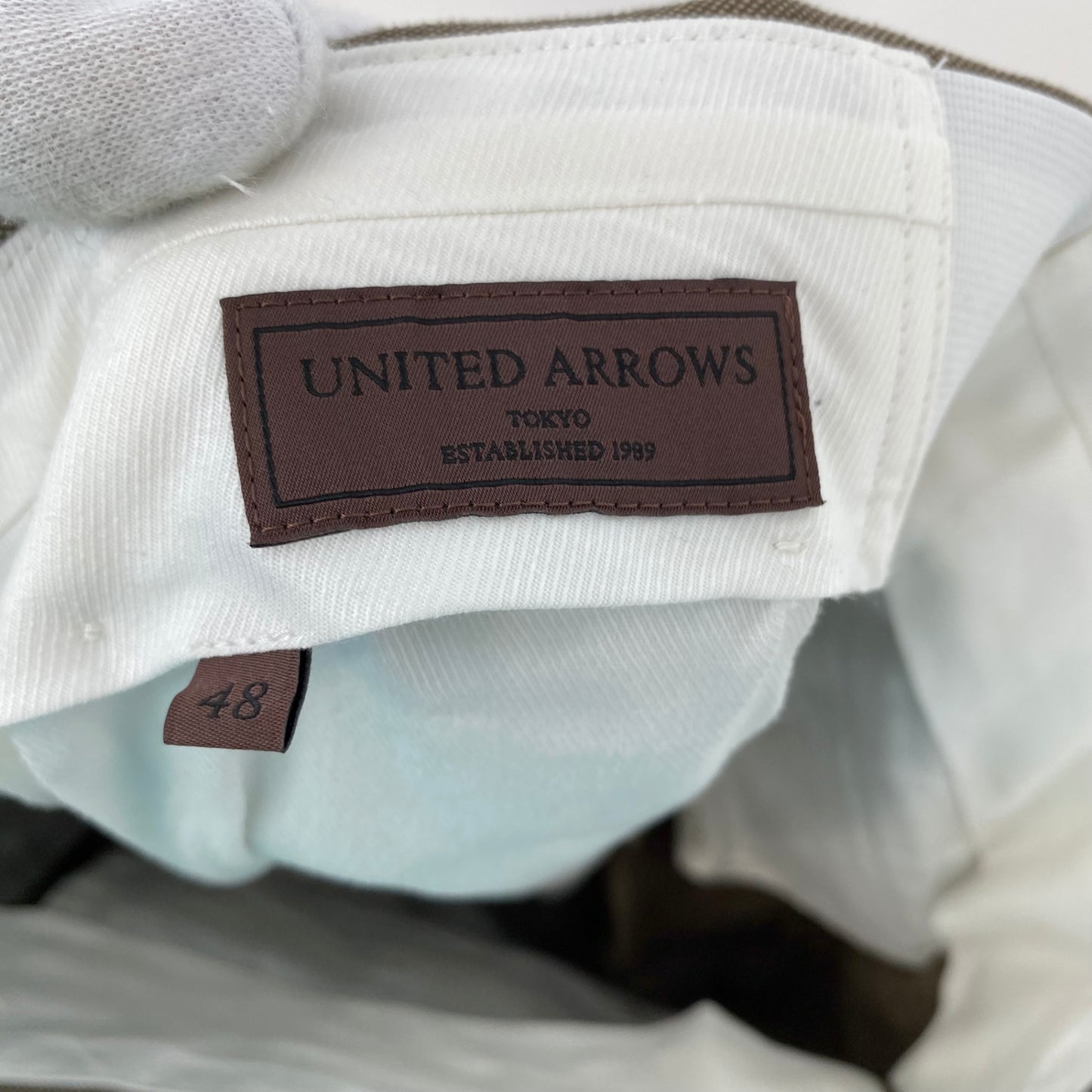 UNITED ARROWS スラックス メンズ L 茶系【中古】