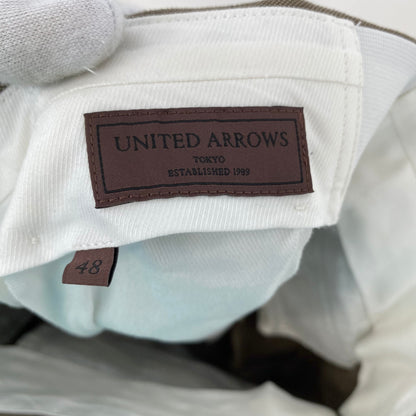UNITED ARROWS スラックス メンズ L 茶系【中古】