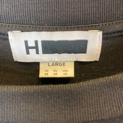 H BEAUTY ＆ YOUTH 半袖Tシャツ メンズ L 黒系【中古】