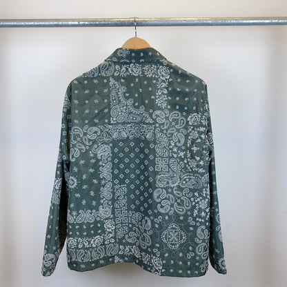 KITH ナイロンコーチジャケット メンズ L 緑系【中古】