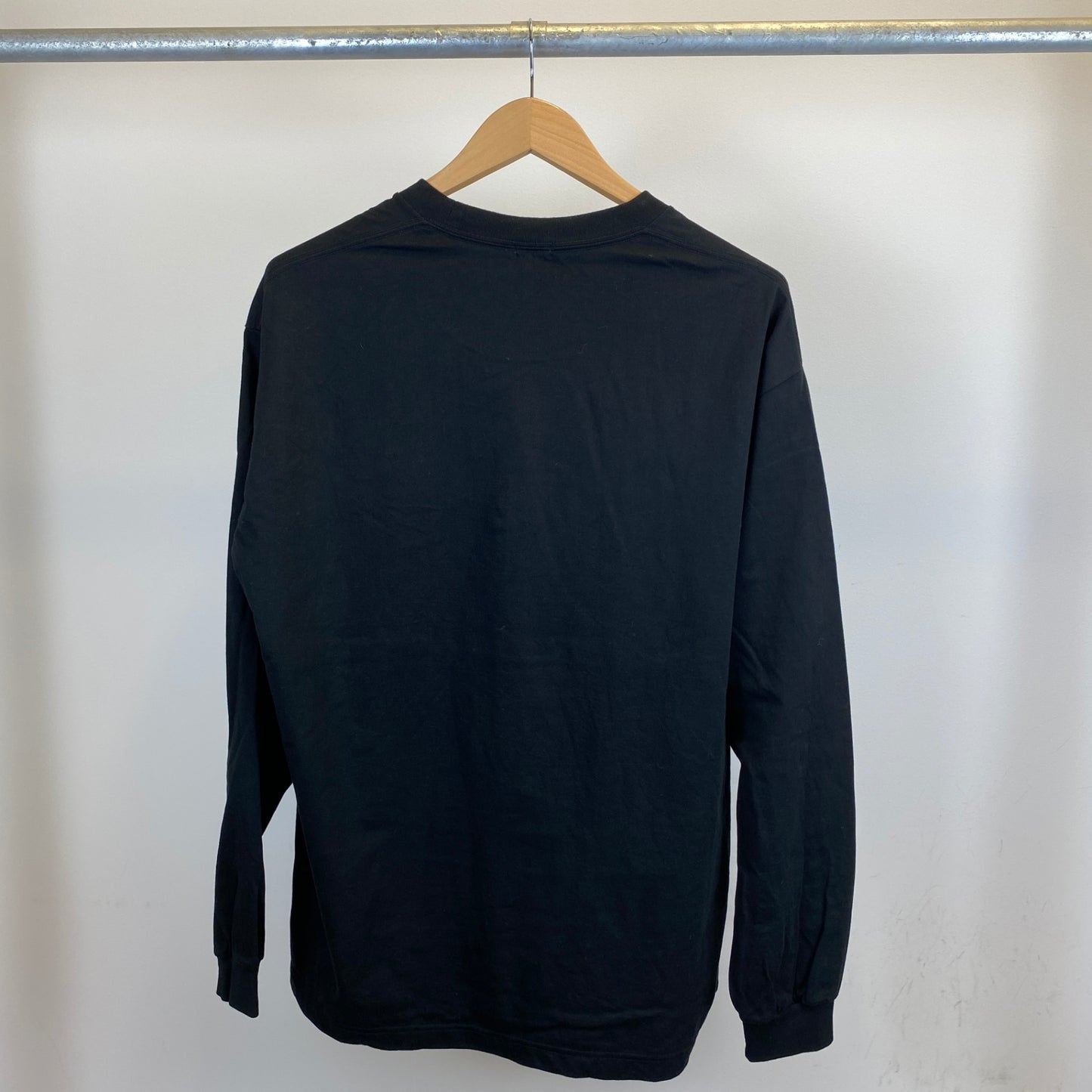 H BEAUTY ＆ YOUTH 長袖Tシャツ メンズ L 黒系【中古】
