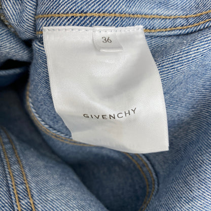 GIVENCHY デニムジャケット レディーズ S 水色系【中古】
