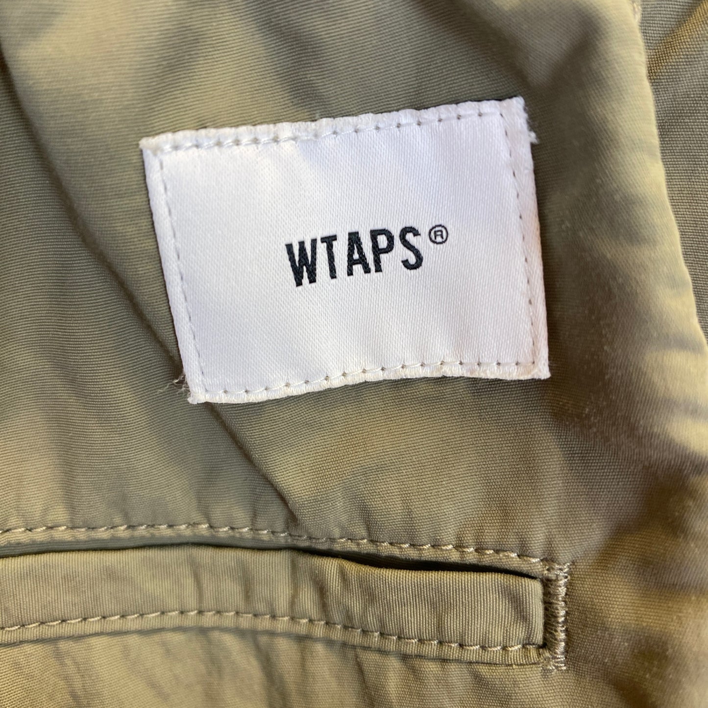 Wtaps ナイロンカーゴショーツ メンズ L カーキ系【中古】