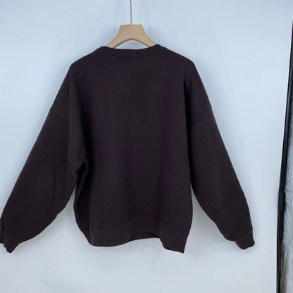 H BEAUTY ＆ YOUTH クルーネックスウェット メンズ XL 茶系【中古】