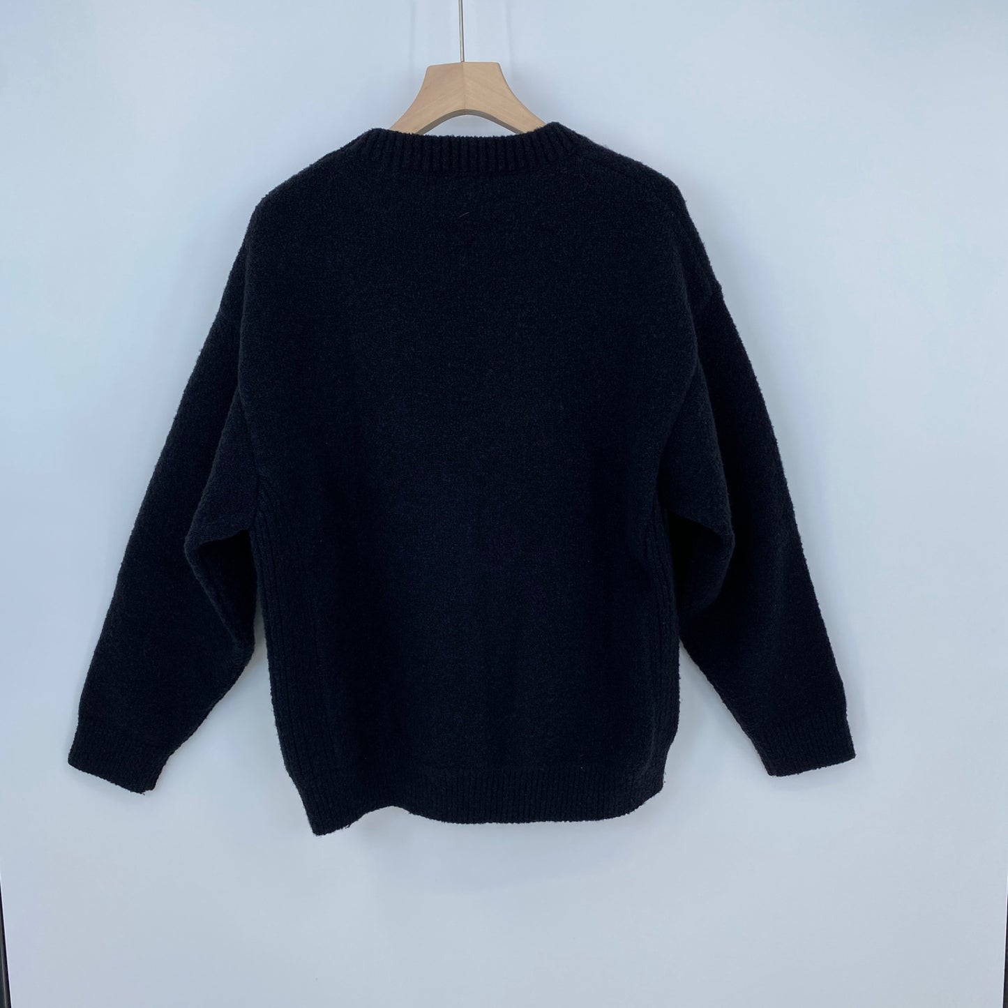 MONKEY TIME クルーネックニット メンズ XL 黒系【中古】